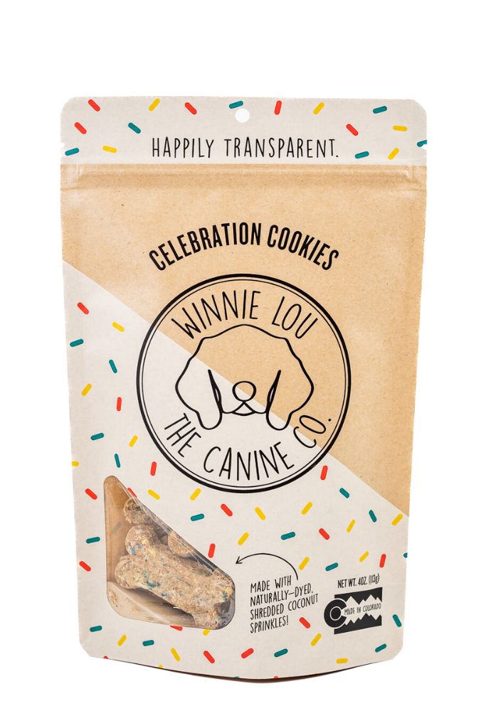 Winnie Lou Celebration Cookies dog treats