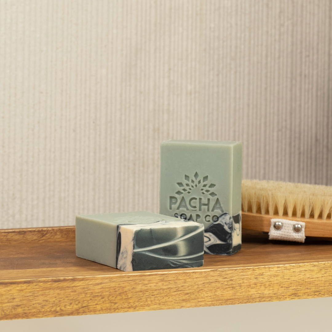 Bar Soap, Vanilla & Sage, 4 oz - product angle 2