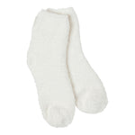 World's Softest Cozy Quarter socks in Vanilla