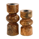 Mango Wood Taper Holder