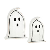 Wooden White Ghost Block