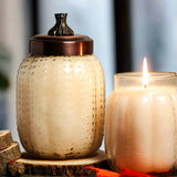 Honey Pear Cider (White) - Large Pumpkin Candle