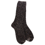 World's Softest Weekend Ragg Crew socks in Moonlit