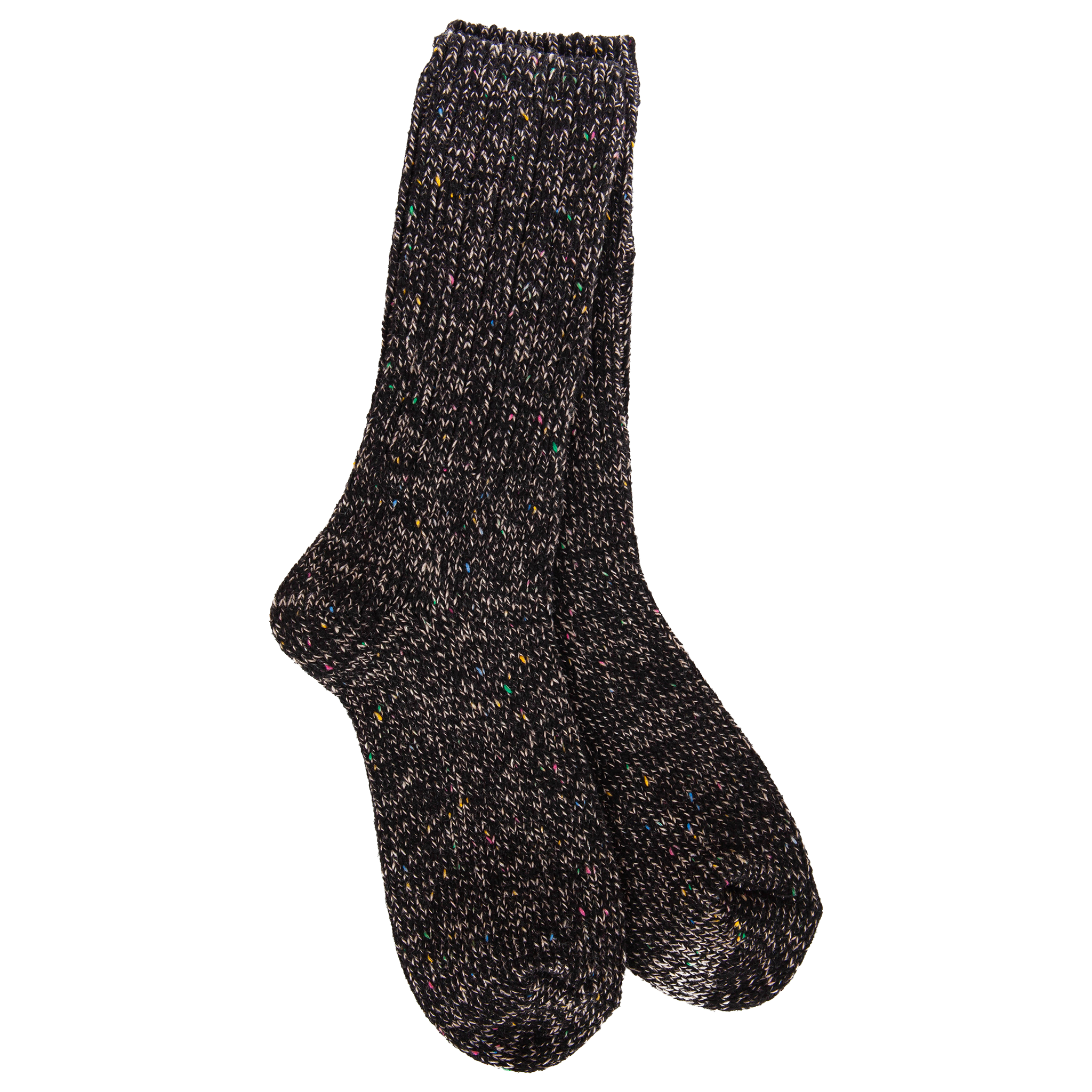 World's Softest Weekend Ragg Crew socks in Moonlit