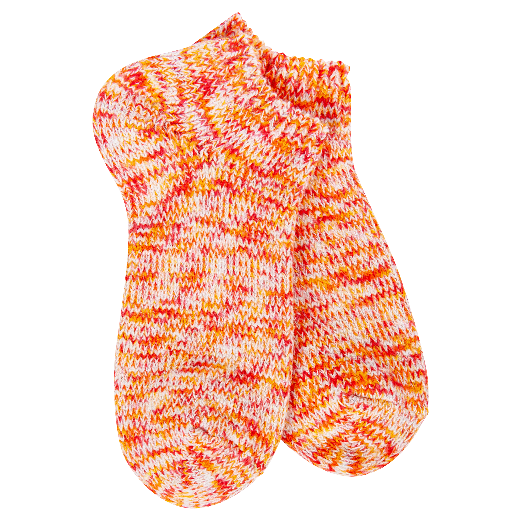 World's Softest Weekend Ragg Low socks in Orange