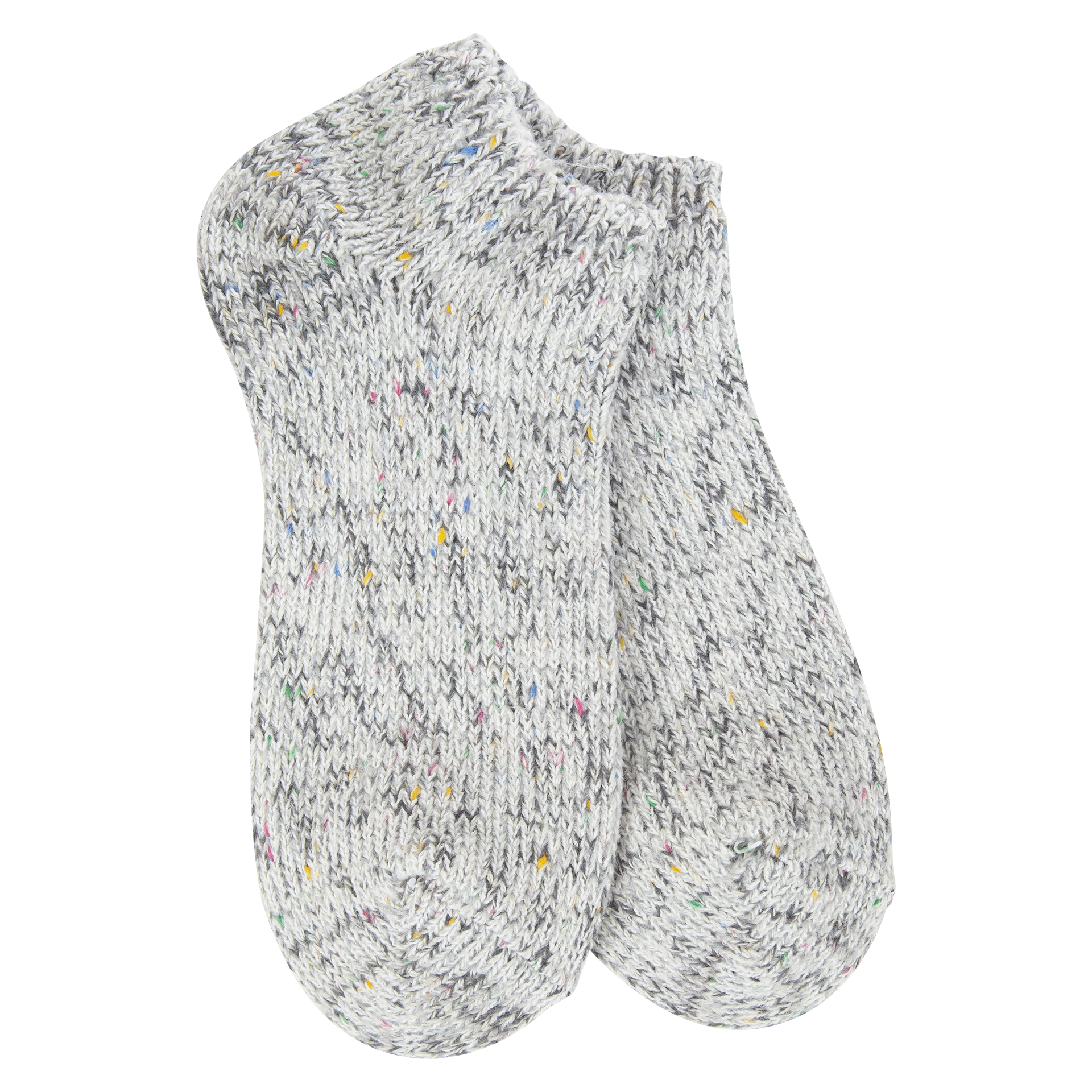 World's Softest Weekend Ragg Low socks in Rocky Confetti