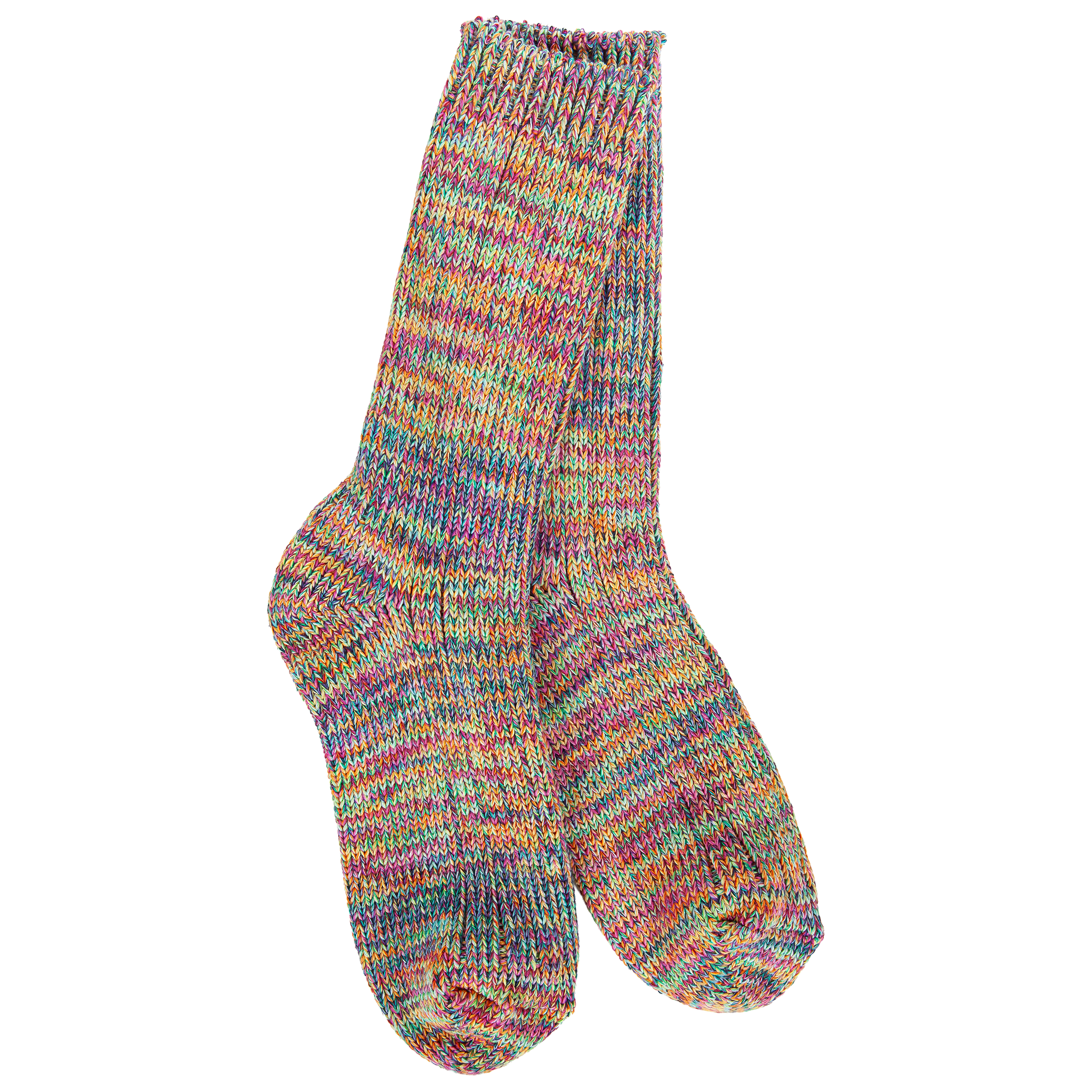 World's Softest Weekend Missioni Crew socks in Festival