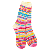 World's Softest Weekend Nordic Crew socks in Whimsy