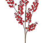 Red berry spray, 33 inch