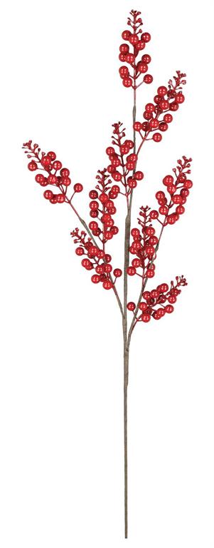 Red berry spray, 33 inch