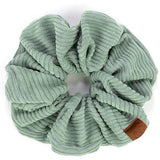 C.C Corduroy Solid Color Soft Scrunchies