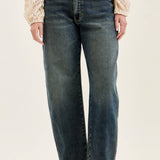 High Waist Marlow w/ Hollywood + Double Button