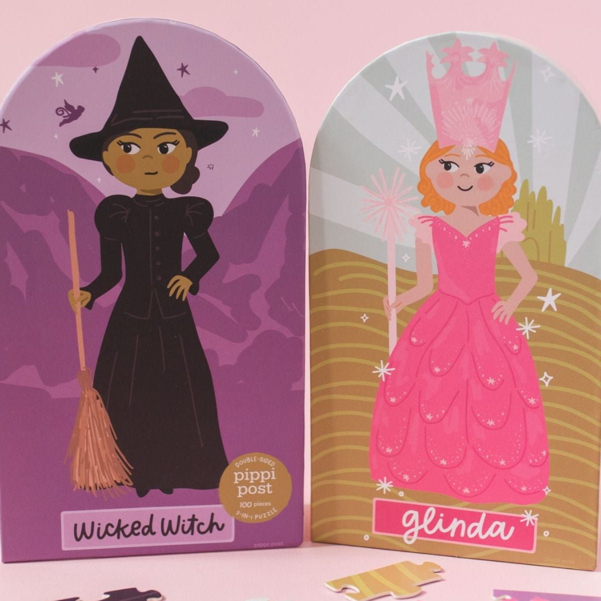 Wicked 100 piece double-sided character puzzle - front