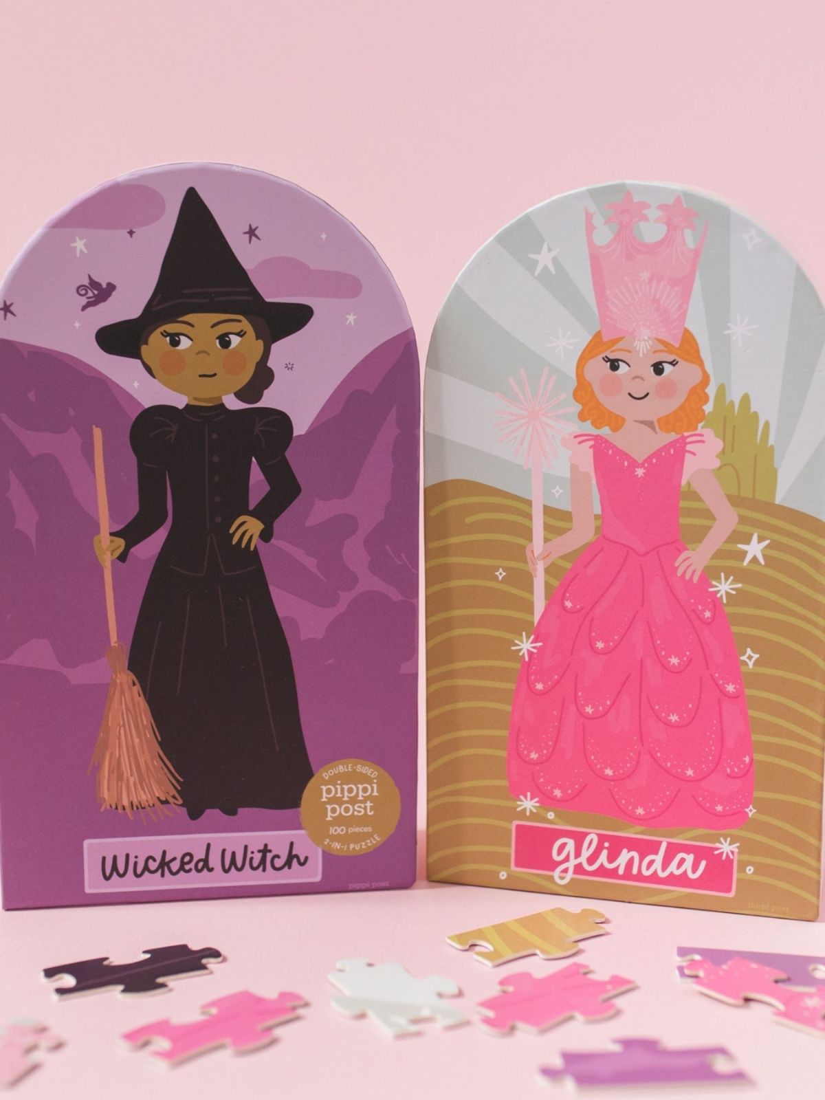 Wicked 100 piece double-sided character puzzle - front