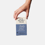 Minty Blue butterfly pea tea box, Big Heart Tea Co.