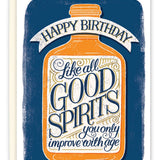 Good Spirits Birthday Card
