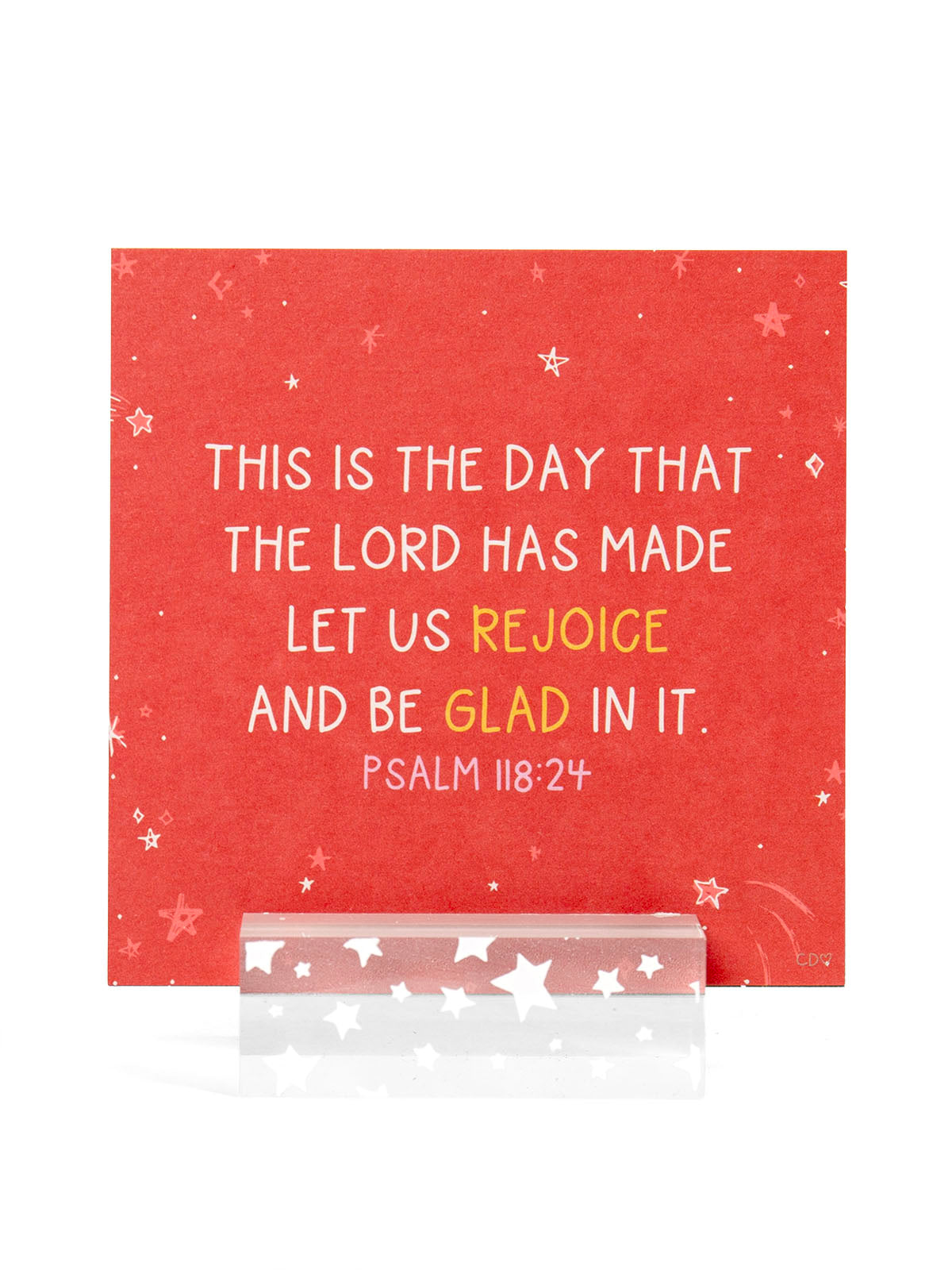 Verses for Joy Bible verse card set with display stand - view 4