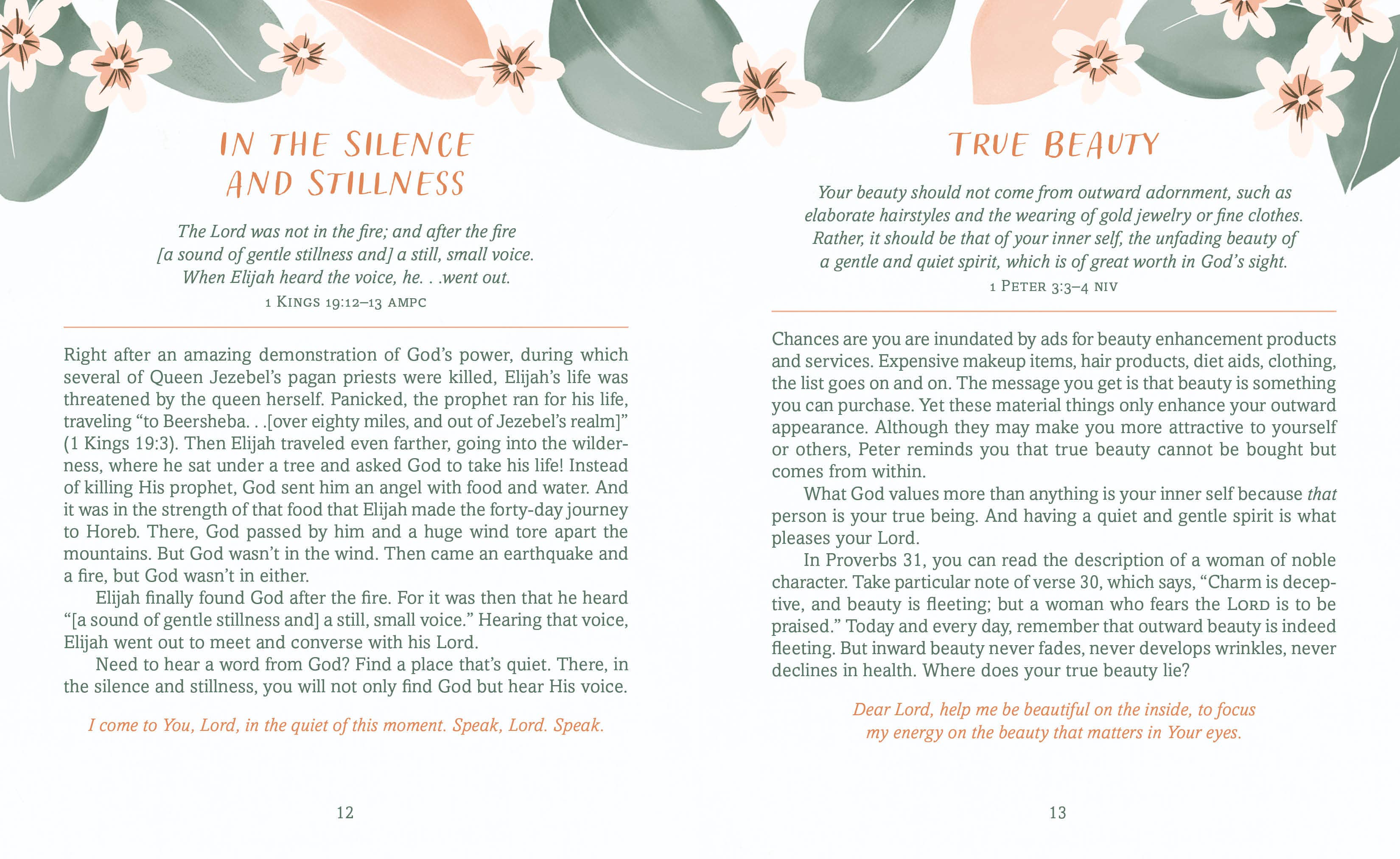 Quiet-Time Devotions for Women, Barbour Publishing book cover