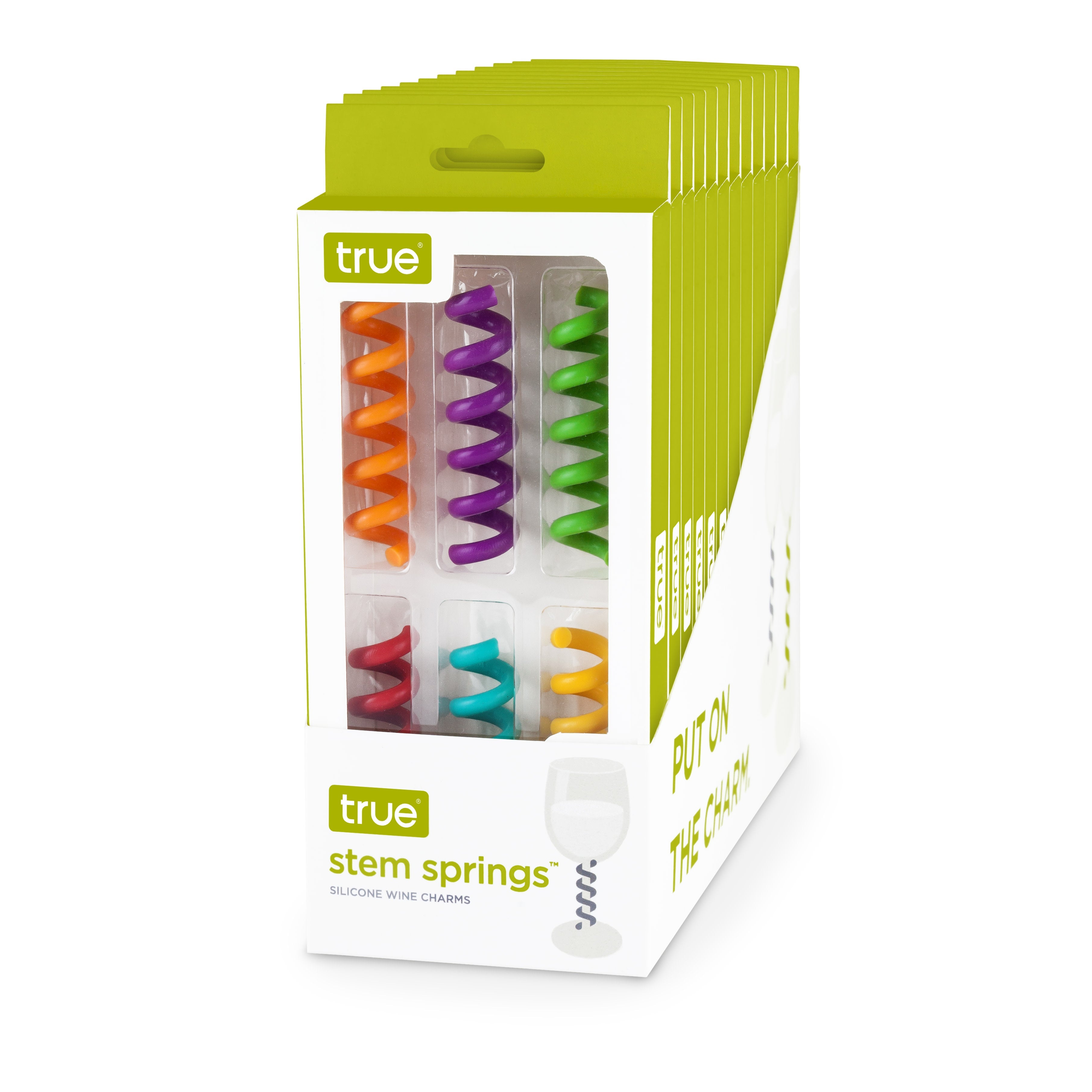 Stem Springs Silicone Wine Charms