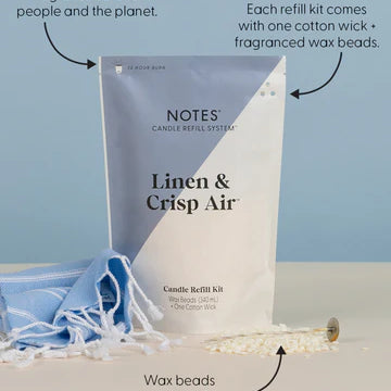 Notes Candle Refill