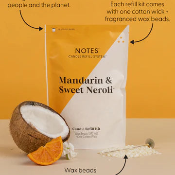 Notes Candle Refill