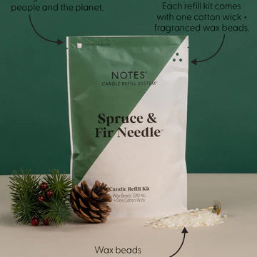 Notes Candle Refill
