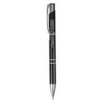 Man of God gift pen with brown faux leather case and 1 Timothy 6:11