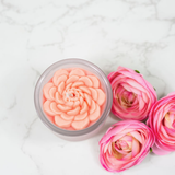 Ranunculus Flower Candle