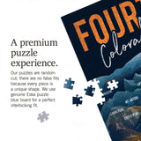 1000 Piece Puzzle - Colorado Fourteeners Mountain Range