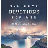 3-Minute Devotions for Men Large Print