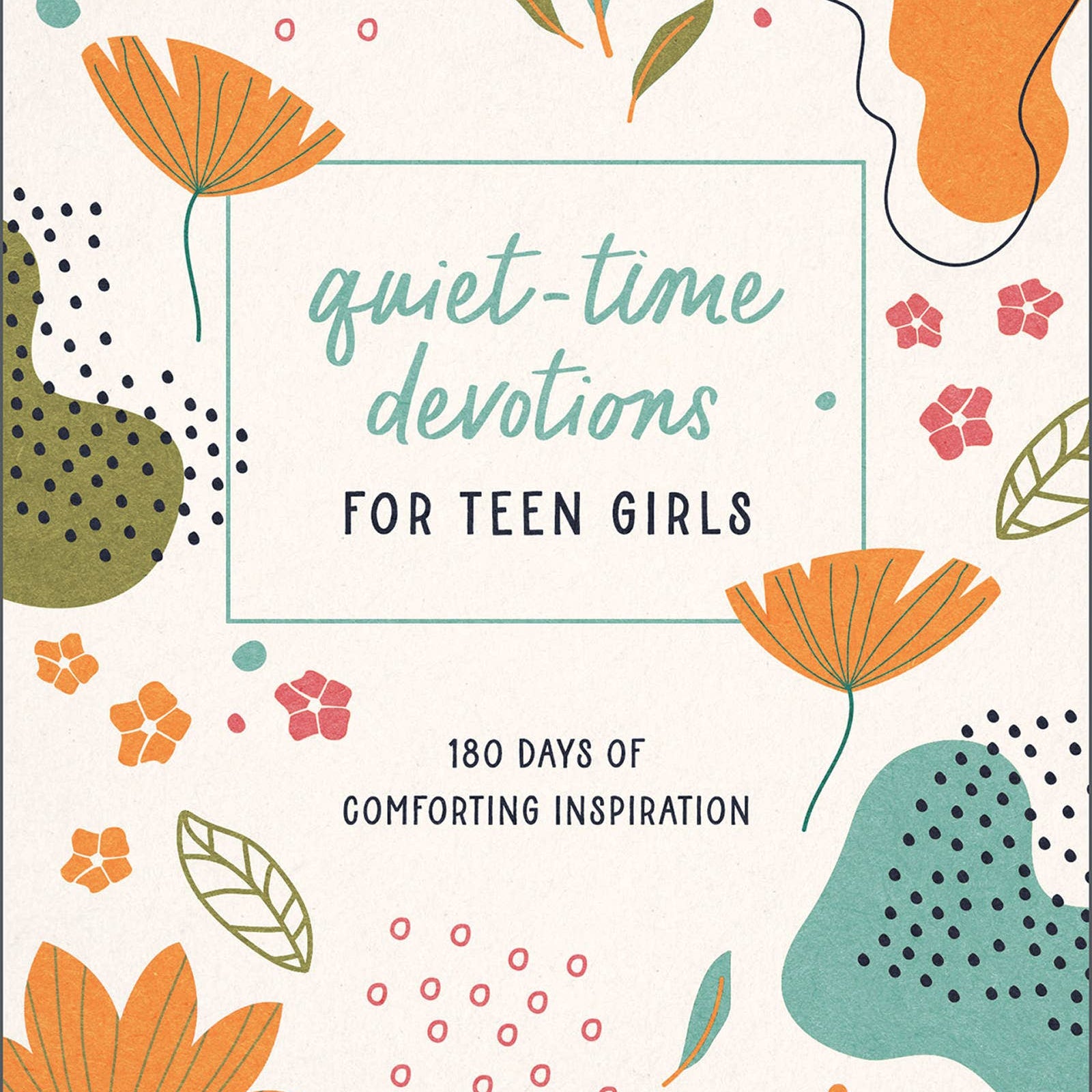 Quiet-Time Devotions for Teen Girls, Barbour Publishing book cover