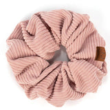 C.C Corduroy Solid Color Soft Scrunchies