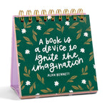 52 Weeks of Book Lover Quotes desk flip calendar - view 2
