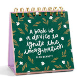 52 Weeks of Book Lover Quotes desk flip calendar - view 2