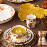 Autumn Meadows Fall Ceramic Serving Bowl, 13"
