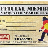 Sasquatch Taffy – Bigfoot Gift with Membership Card 8oz