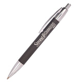 Strong and Courageous gift pen, box lid detail