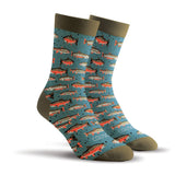 Colisco Unisex Crew Socks - Fish Story
