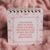 52 Weeks of Encouragement for Dancers desk flip calendar - view 2
