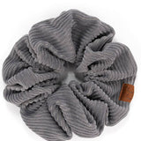 C.C Corduroy Solid Color Soft Scrunchies