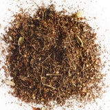 Loose rooibos, tulsi and chai spices used in Big Heart Tea Chai