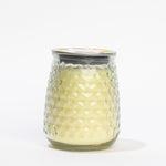 Greenleaf Sunbeam Signature Candle in hobnail glass jar