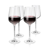 Reserve Inez Crystal Bordeaux Glasses Viski