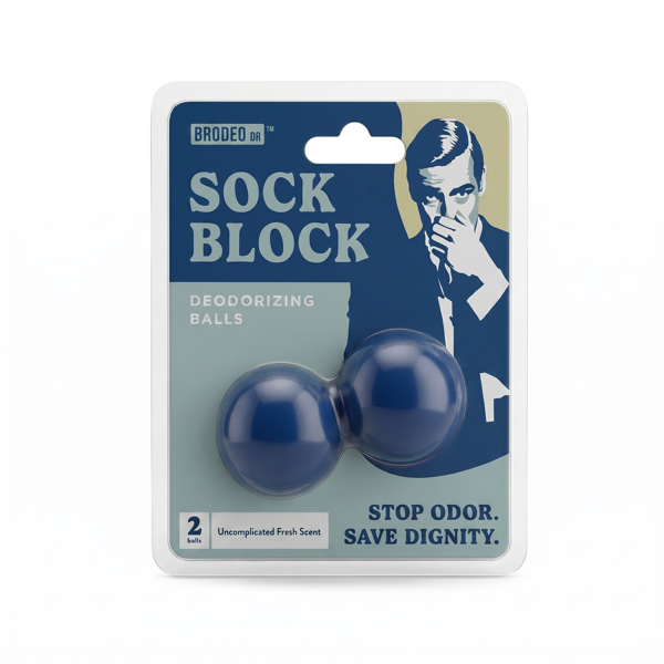 Brodeo Drive Sock Block Deodorizing Balls