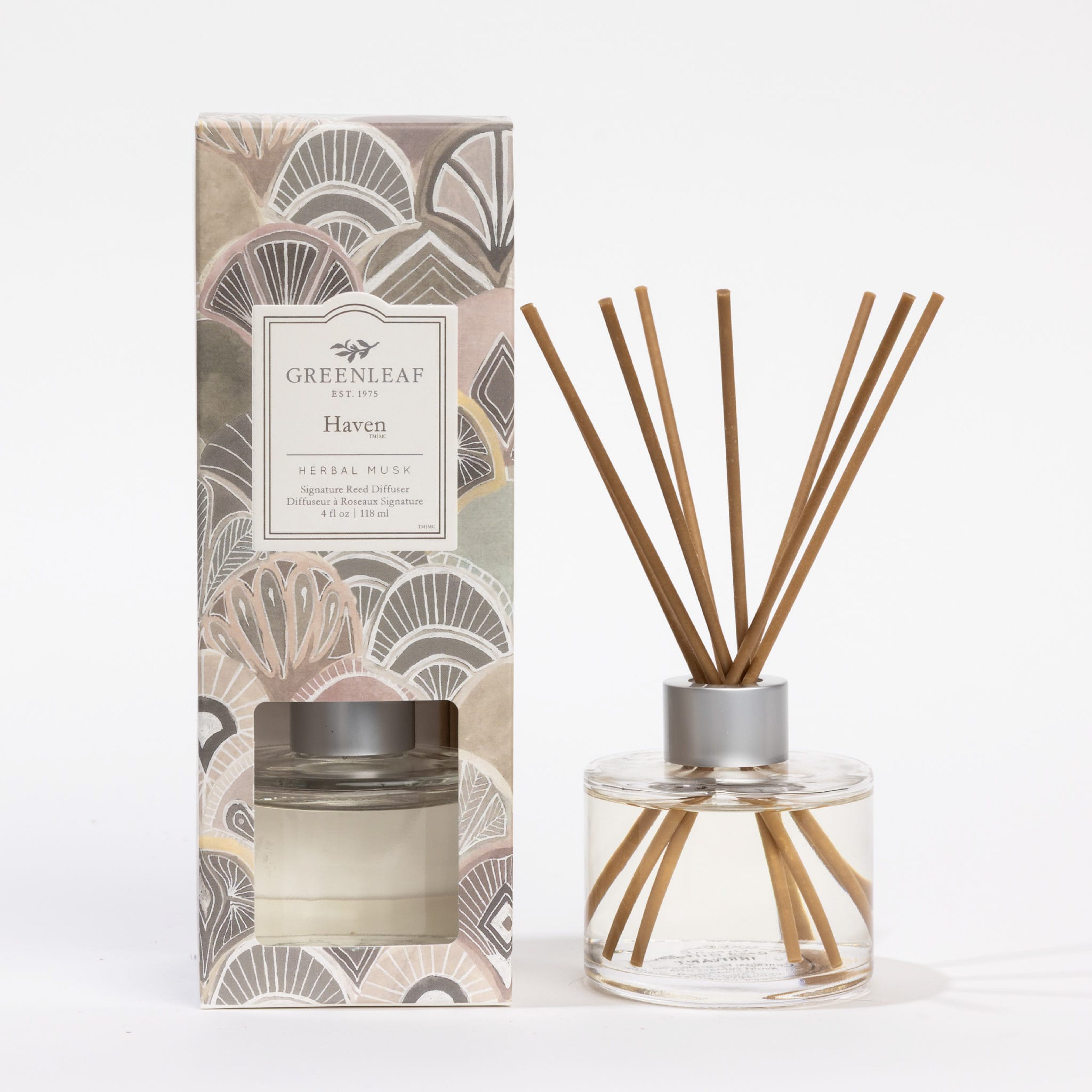 Greenleaf Haven reed diffuser