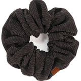C.C Corduroy Solid Color Soft Scrunchies