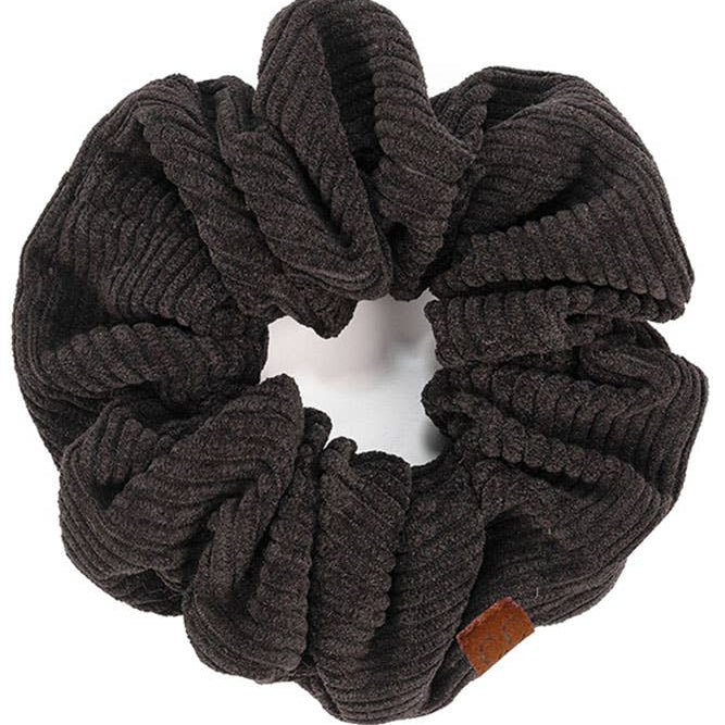 C.C Corduroy Solid Color Soft Scrunchies
