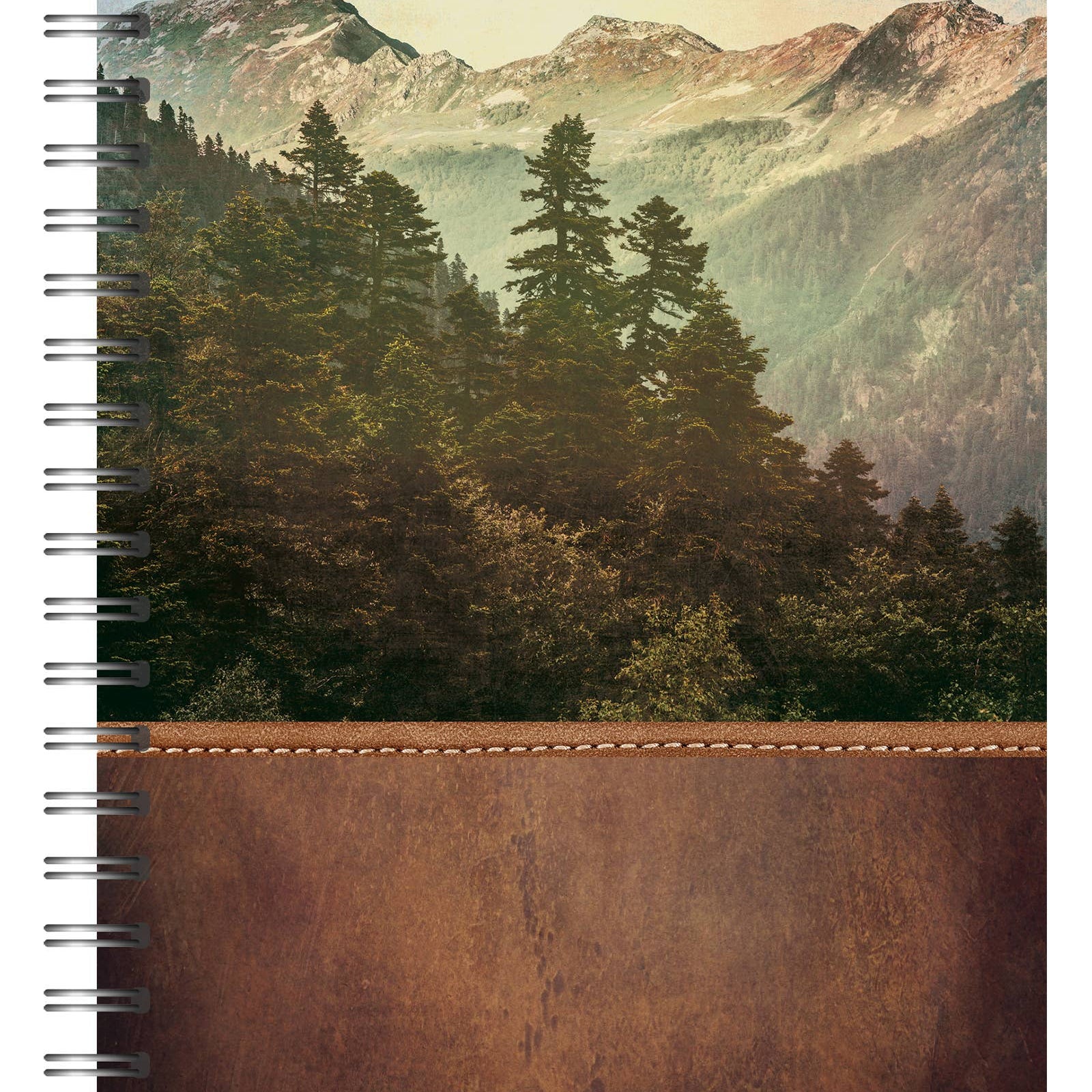 My Bible Study Tracker in leather forest, Barbour Publishing