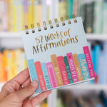 52 Weeks of Affirmations desk flip calendar - front