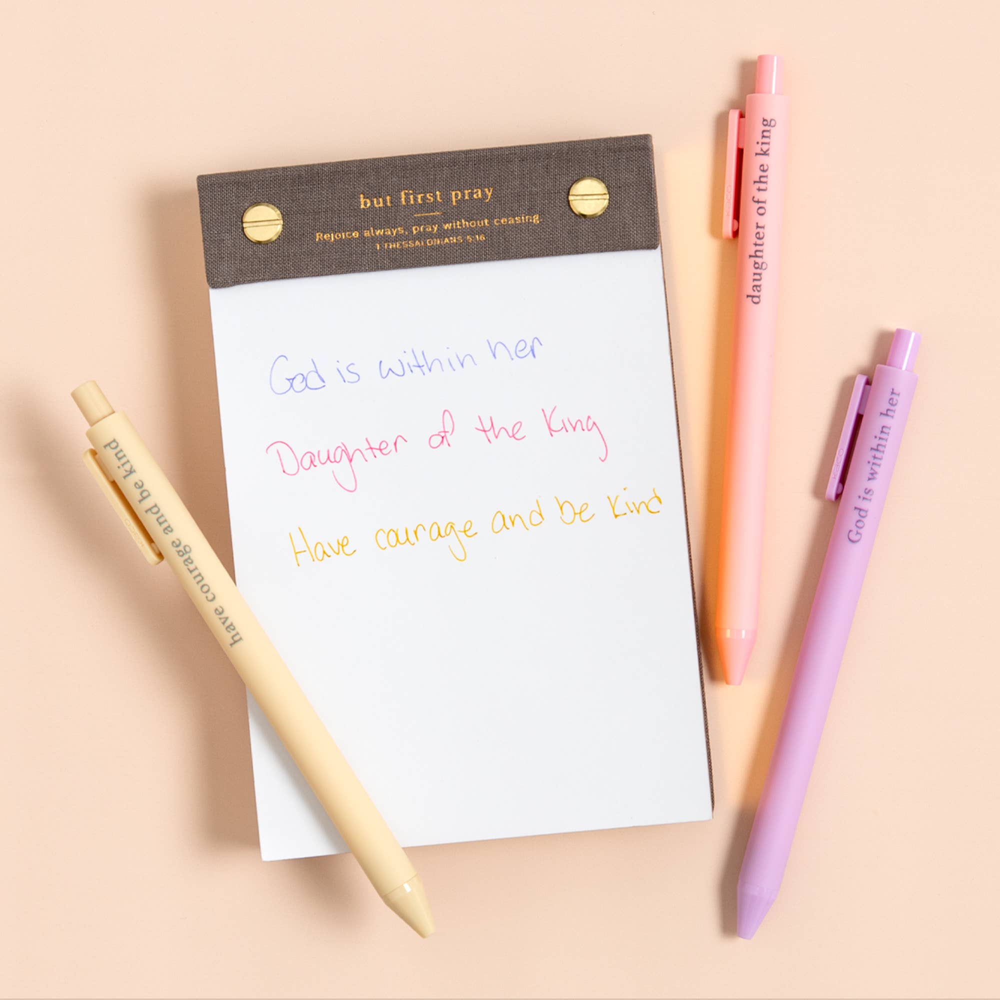 Daughter pen set in packaging by Church Notes Co.
